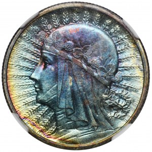 Kopf einer Frau, 2 Gold 1934 - NGC MS64★.