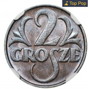 2 grosze 1932 - NGC MS66 BN