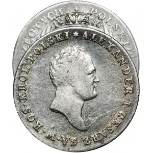 Królestwo Polskie, 5 złotych Warszawa 1816 IB - RZADKIE