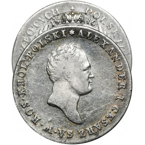 Königreich Polen, 5 Zloty Warschau 1816 IB - RARE
