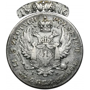 Królestwo Polskie, 5 złotych Warszawa 1816 IB - RZADKIE