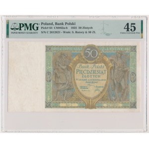 50 złotych 1925 - Ser.C. - PMG 45