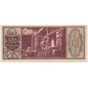 Zoppot, 500 Millionen Mark 1923