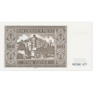 Krakowiak, 1.000 złotych 1941 - MCSM 477 -