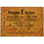 Danzig, 1 Gulden 1923 - October - PMG 55 - RARE