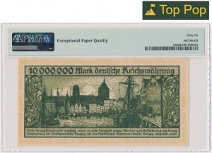 Danzig, 10 million Mark 1923 - without prefix - PMG 66 EPQ