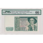 50 złotych 1939 - D - PMG 66 EPQ