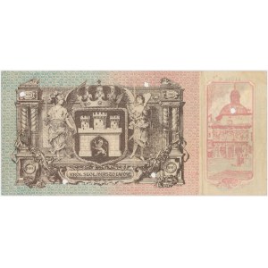 Lemberg, Barabtretung für 100 Kronen 1915 - Serie M