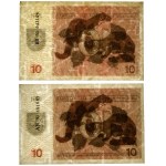 Lithuania, group of 10 Talonas 1991 (2 pcs.)