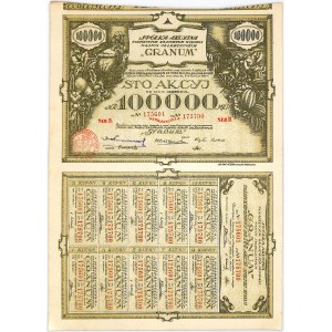 Granum Joint Stock Company of Merged National Seed Breeders, 100 x 1.000 mkp, Ausgabe VII Ser. B