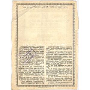 Lowicz Society of Chemical Processes and Fertilizers, 250 rb 1896, Issue I