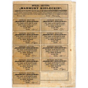 Marmury Kieleckie S.A., 20 x 1.000 mkp 1922, Ausgabe III