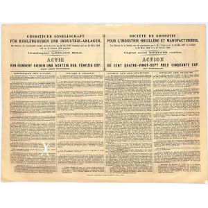 Grodno Gesellschaft für Kohlebergbau und Industrieanlagen, 187,5 rb 1903