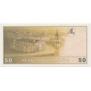 Lithuania, 50 Litu 1991