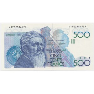 Belgium, 500 Francs (1980-1998)