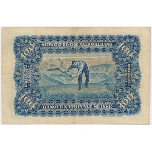 Szwajcaria, 100 franków 1928