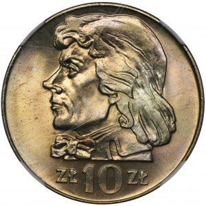 10 złotych 1969 Kościuszko - NGC MS67