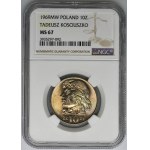 10 Gold 1969 Kosciuszko - NGC MS67