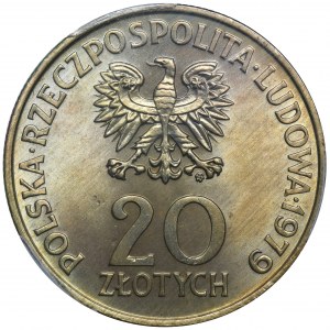 20 złotych 1979 Rok Dziecka - PCGS MS67