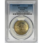 20 gold 1979 Year of the Child - PCGS MS67