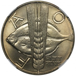 10 złotych 1971 FAO - Ryba - NGC MS65