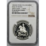 SAMPLE, 200 gold 1983 300 years of the Battle of Vienna - NGC PF68 ULTRA CAMEO