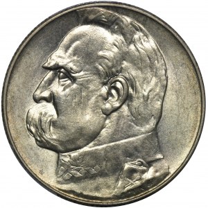 Piłsudski, 5 złotych 1934 - PCGS MS62