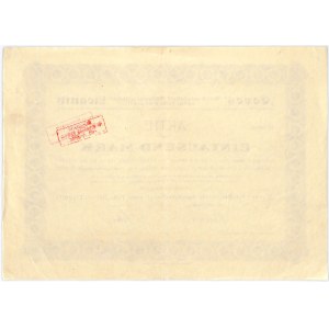 Ceres Maschimemfabrik Aktiengesellschaft, Anteil 1.000 Mark 1922