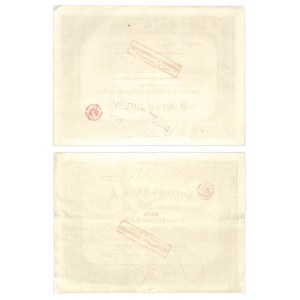 Liegnitz-Rawitscher Eisenbahn Aktiengesellschaft, share of 1,000 marks 1898 (2 pieces).