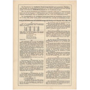 Schaffgotsch Bergwerksgesellschaft, Anteil 10.000 Mark 1943