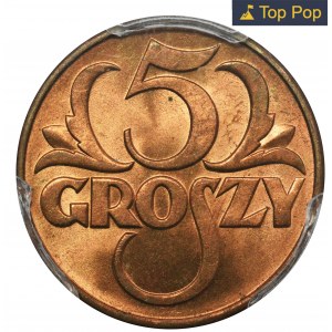 5 pennies 1938 - PCGS MS65 RD