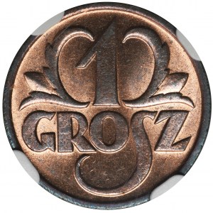 1 penny 1939 - NGC MS66 RD