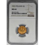 2 Pfennige 1923 - NGC MS64