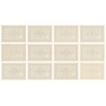 Stettiner Oelwerke Aktiengesellschaft, shares 100-1,000 marks 1936-1942 (22 pieces).