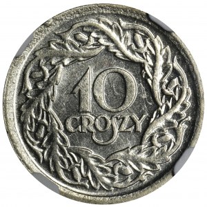 10 groszy 1923 - NGC MS64