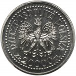 MUSTER VON NICHOLS, 20.000 Gold 1993 Kazimierz IV Jagiellończyk - PCGS SP68