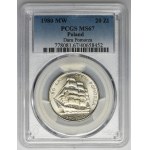 20 zl 1980 50 Jahre der Dar Pomorza - PCGS MS67