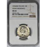 10 złotych 1976 Adam Mickiewicz - NGC MS66