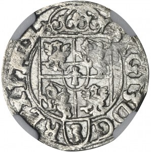 Zygmunt III Waza, Półtorak Bydgoszcz 1617 - NGC AU53 - ILUSTROWANY, RZADKI