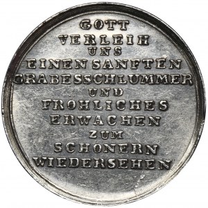 Schlesien, Trzebnica 1815 Friedhofsbau Medaille - SEHR RAR