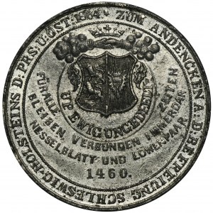 Germany, Schleswig-Holsteins, Medal commemorating the German-Danish war of 1864