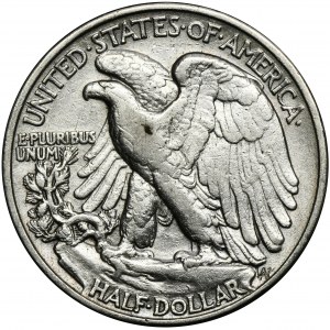 USA, 1/2 Dollar Philadelphia 1944 - Walking Liberty