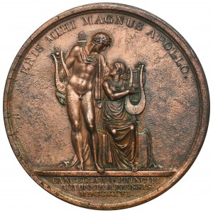 Russia, Alexander I, Medal of the election of Nicholas Pavlovich for the rector of the Abo University 1816