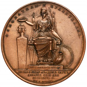 Rosja, Mikołaj I, Medal Stulecie Akademii Nauk 1826