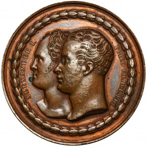 Rosja, Aleksander I, Medal na pamiątkę pomnika sukcesów wojskowych 1818