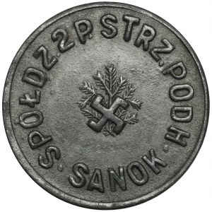 Genossenschaft der Soldaten des 2. Podhale-Schützenregiments, 20 groszy Sanok - RZADKIE