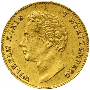 Germany, Württemberg, Wilhelm von Württemberg, Ducat Stuttgart 1841