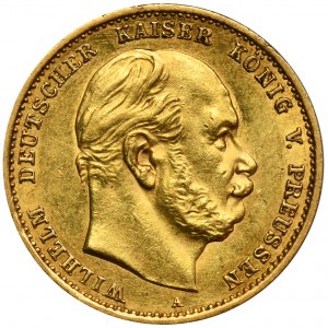 Germany, Kingdom of Prussia, Wilhelm I, 10 Mark Berlin 1877 A