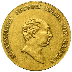 Germany, Bavaria, Maximilian I Joseph, Ducat Munich 1823 - RARE