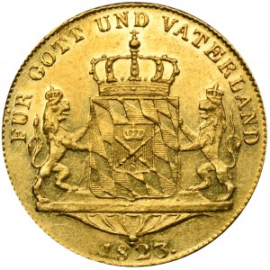 Niemcy, Bawaria, Maksymilian I Józef, Dukat Monachium 1823 - RZADKI